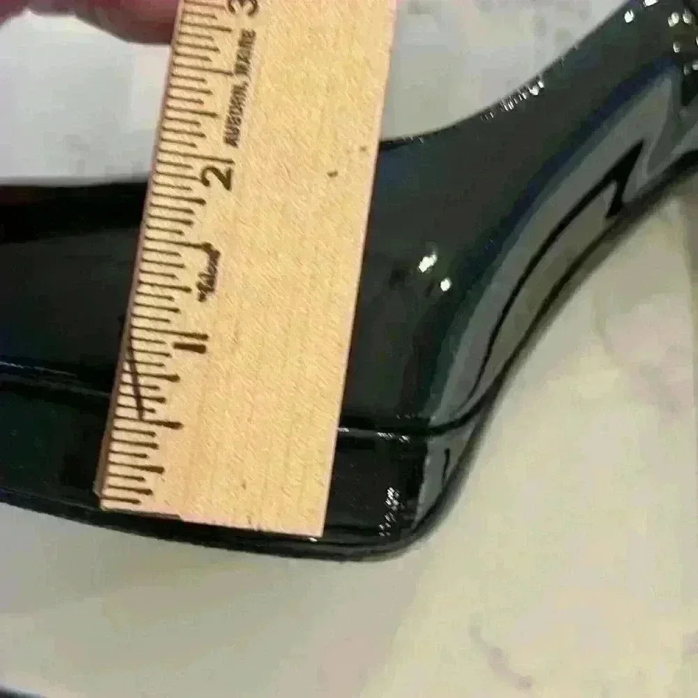 YSL black patent leather platform pumps size 39 - Picture 2 of 9
